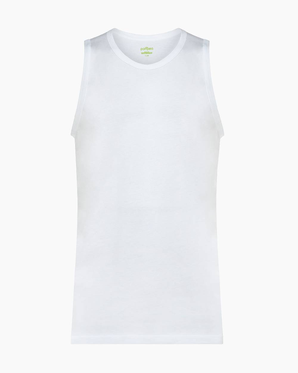 Pompea Canotta a spalla grande in cotone organico Cotton Planet vestibilità comfort Qualità Garantita