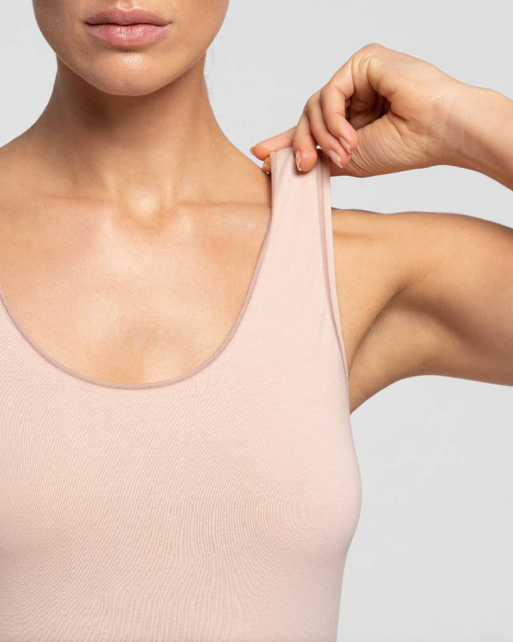 Pompea Canotta spalla larga Cotton Planet Offerta esclusiva
