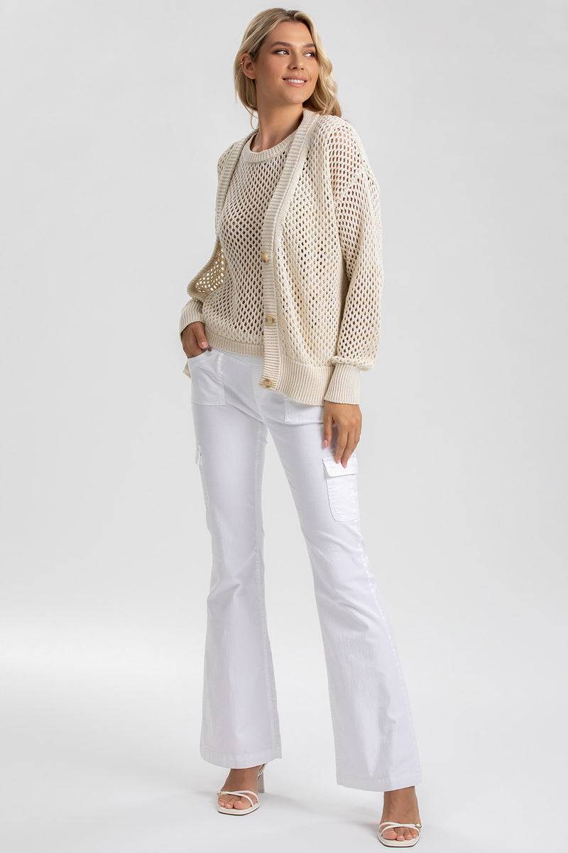 Pietro Brunelli BLONDIE | Top Beige a Rete Negozi Online