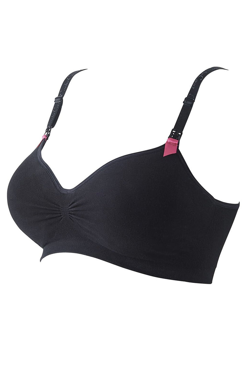 Pietro Brunelli CURVE | Bralette Premaman e Allattamento Nero Moda