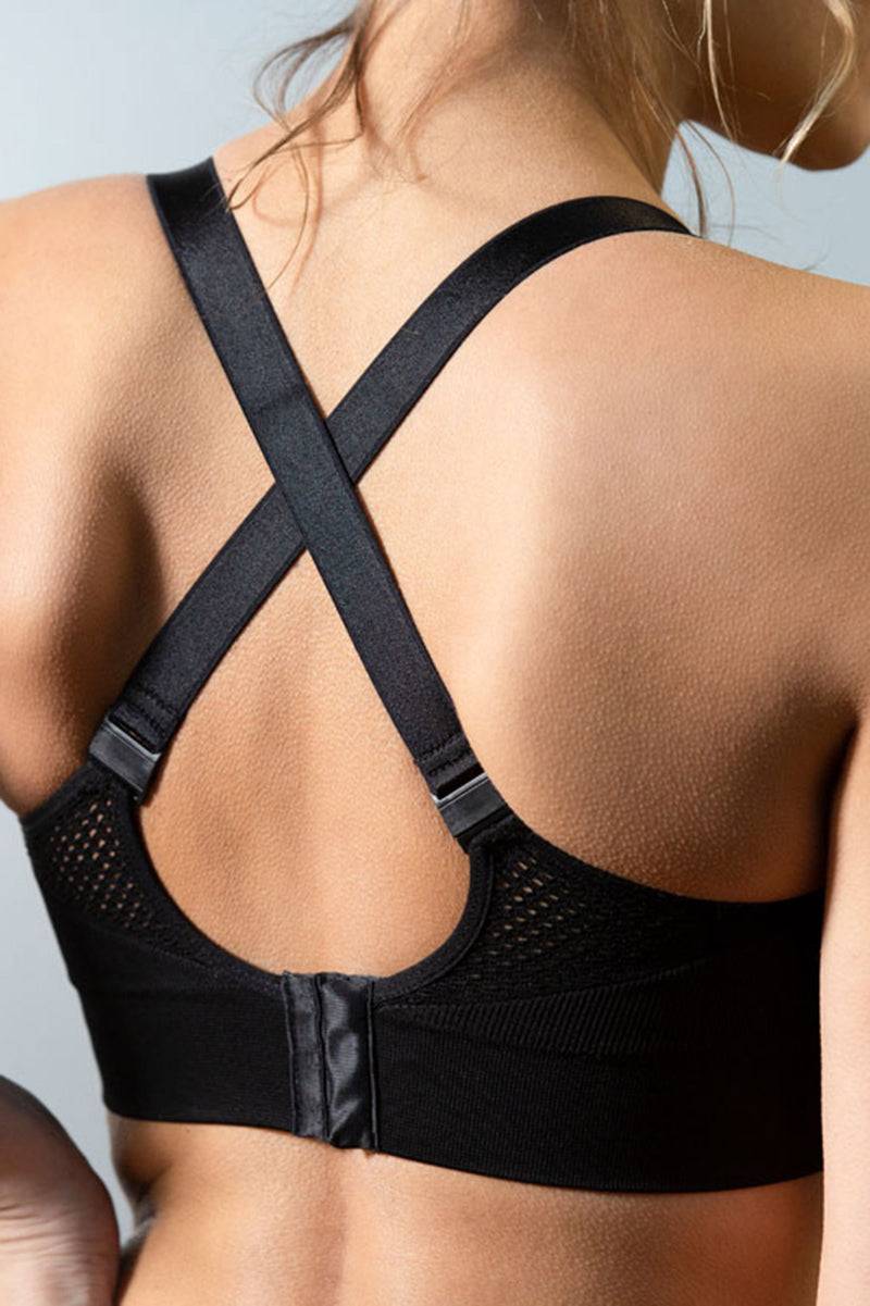 Pietro Brunelli WOMA | Reggiseno Sportivo Premaman e Allattamento Nero Italia