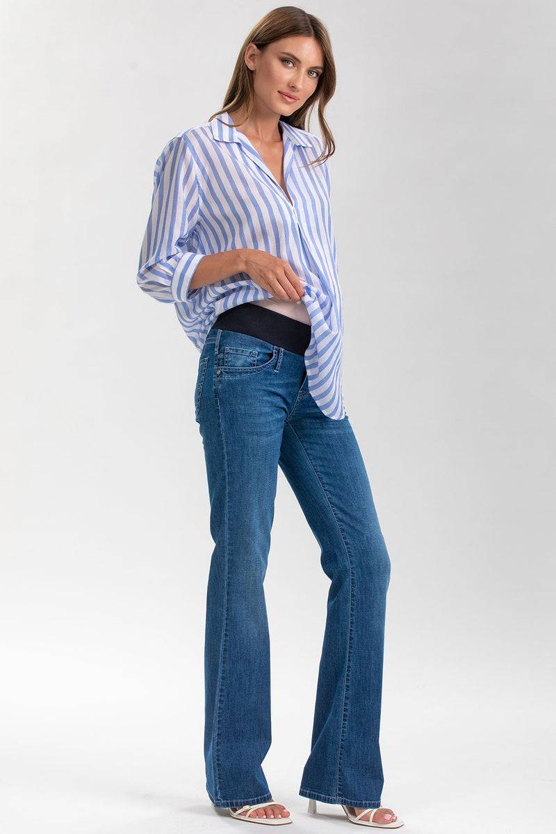 Pietro Brunelli GRADUATED FLARE WA05 | Jeans Premaman Svasati Sconto