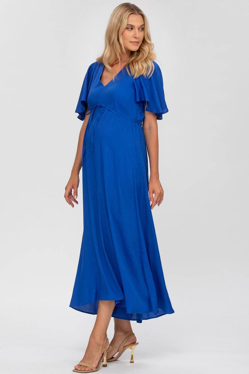 Pietro Brunelli VALENTINA | Maxi Abito Premaman Blu In Vendita