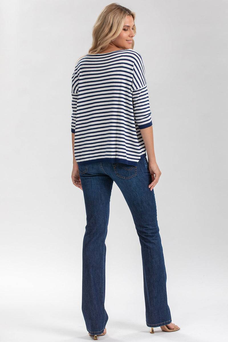 Pietro Brunelli SLIM BOOTCUT WA11 | Jeans Premaman con Gamba Leggermente Svasata Hotsell