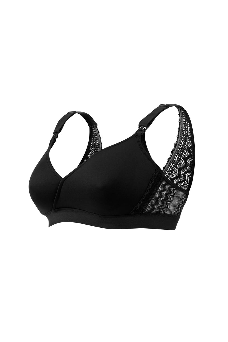 Pietro Brunelli SERENA NOIR | Reggiseno Premaman e Allattamento In Linea