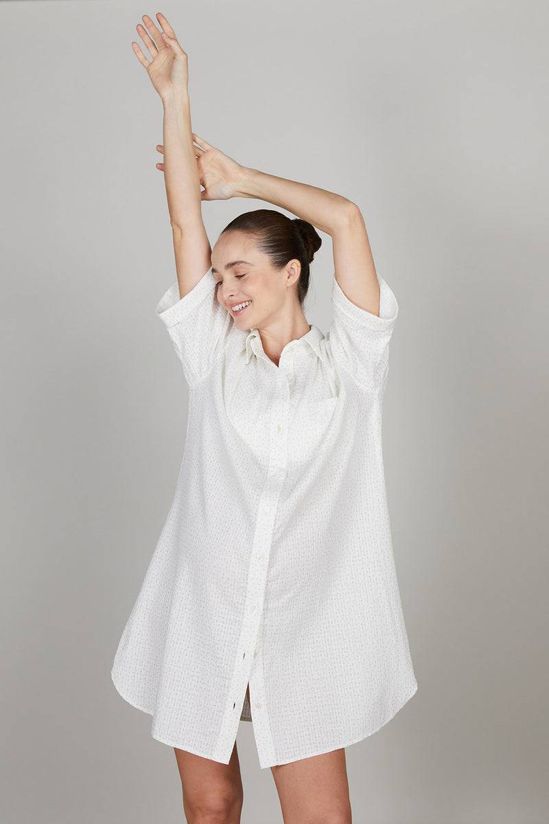 Pietro Brunelli PAULETTE | Camicia da Notte Premaman e Allattamento Sottocosto