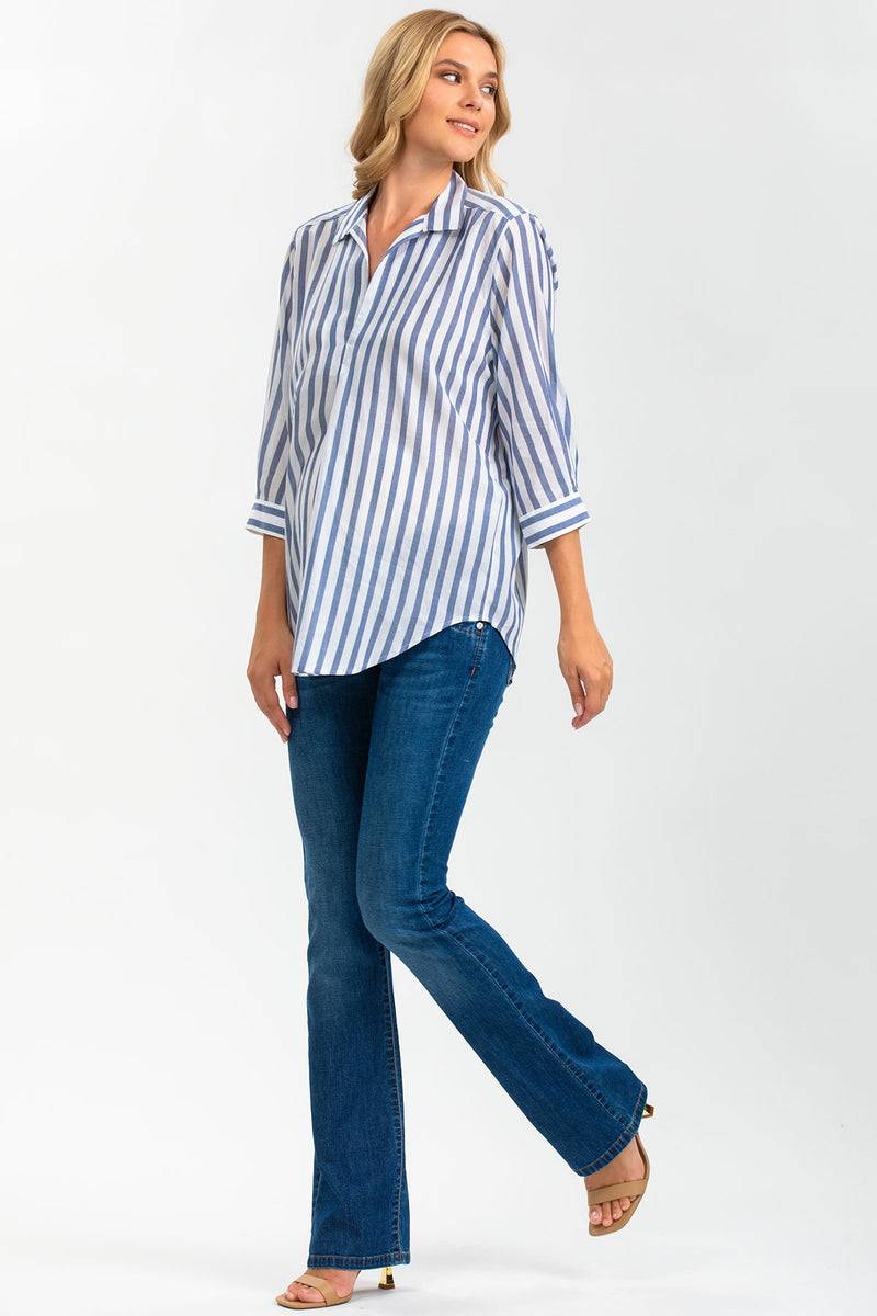 Pietro Brunelli SLIM BOOTCUT WA07 | Jeans Premaman con Gamba Leggermente Svasata Negozi Online