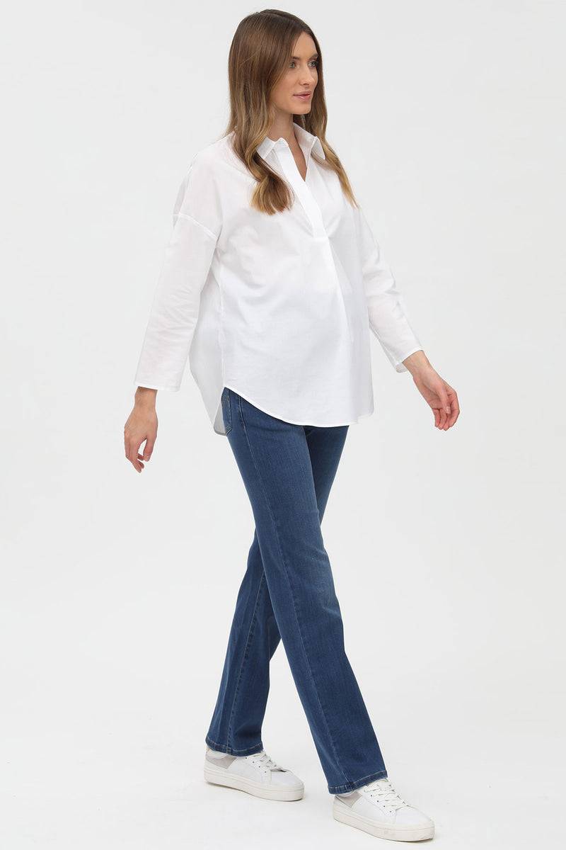 Pietro Brunelli PERFECT STRAIGHT W010 | Jeans Premaman con Gamba Dritta Soddisfazione Garantita