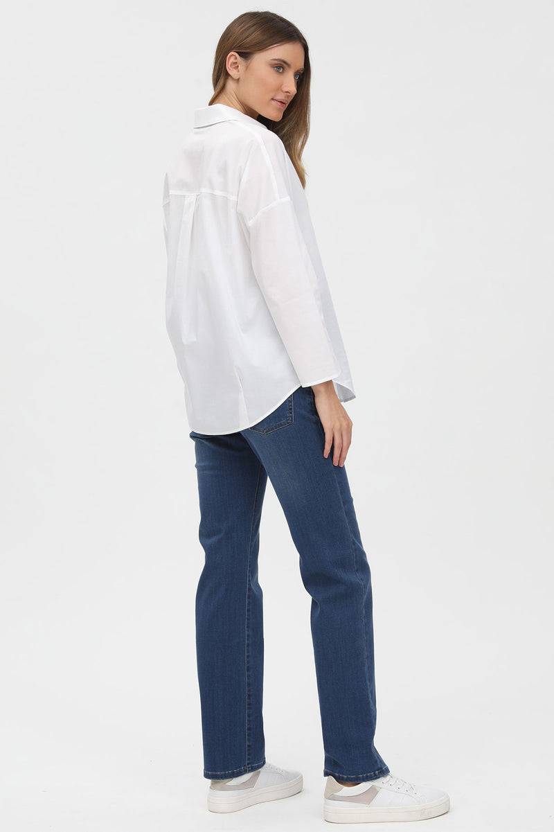 Pietro Brunelli PERFECT STRAIGHT W010 | Jeans Premaman con Gamba Dritta Soddisfazione Garantita