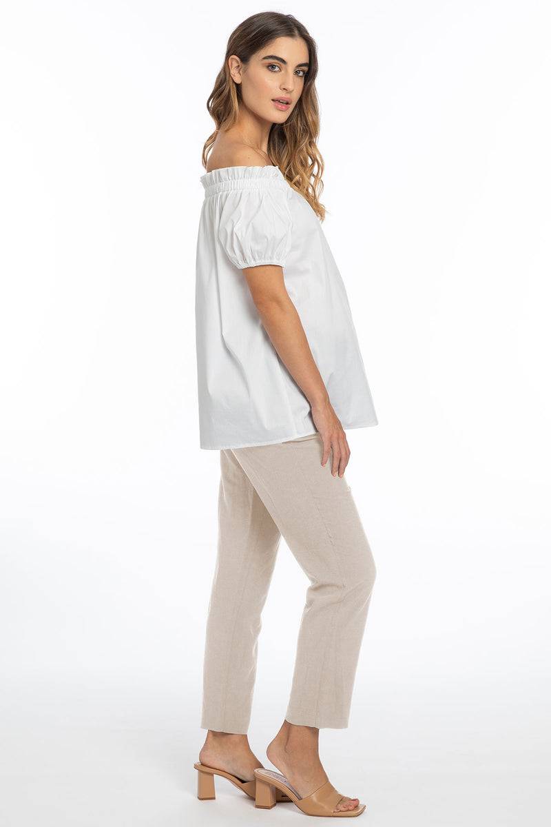 Pietro Brunelli ISAC | Pantaloni Jogger Premaman in Lino Promozione Limitata