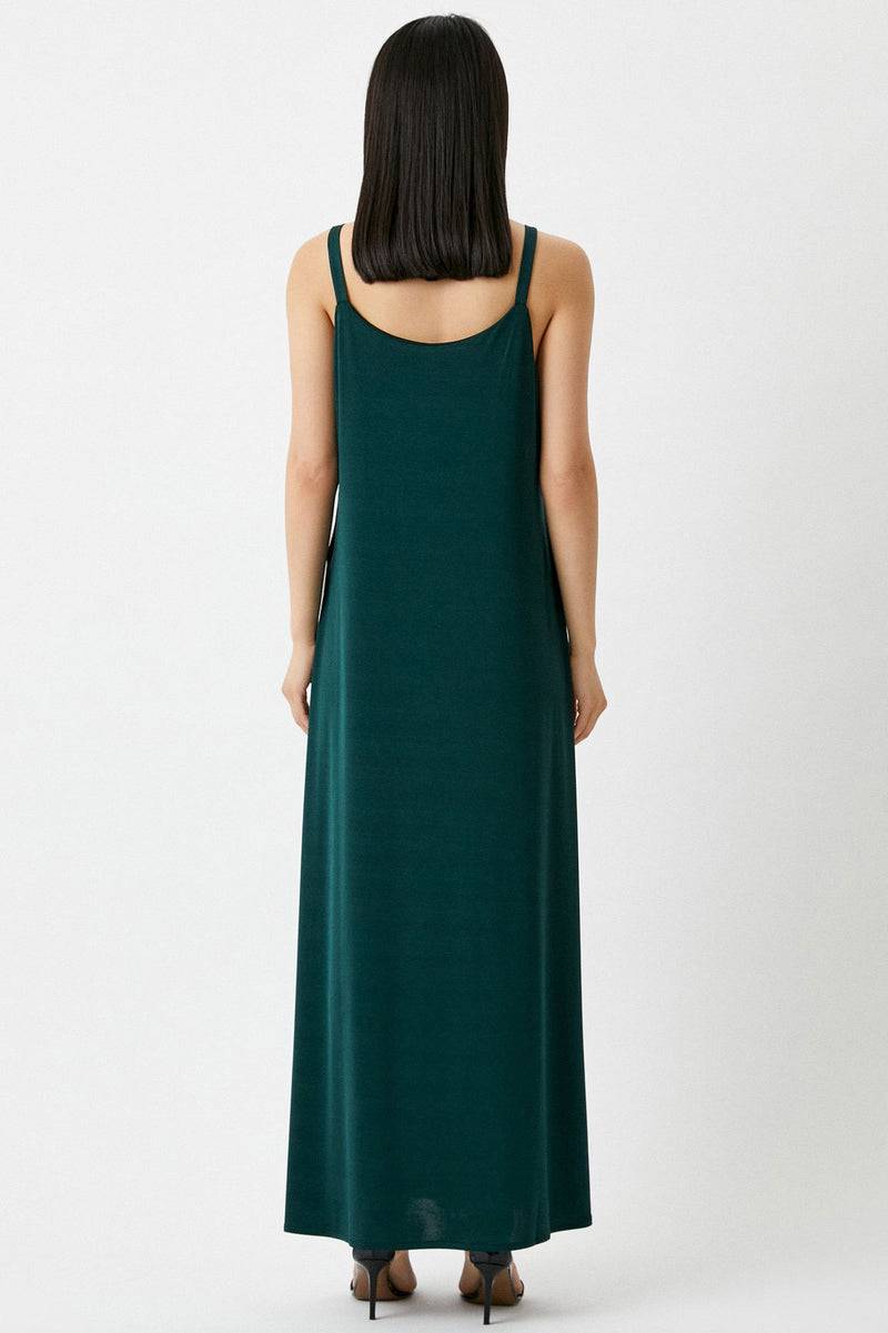 Pietro Brunelli SALLY | Slip Dress Premaman Verde Presa