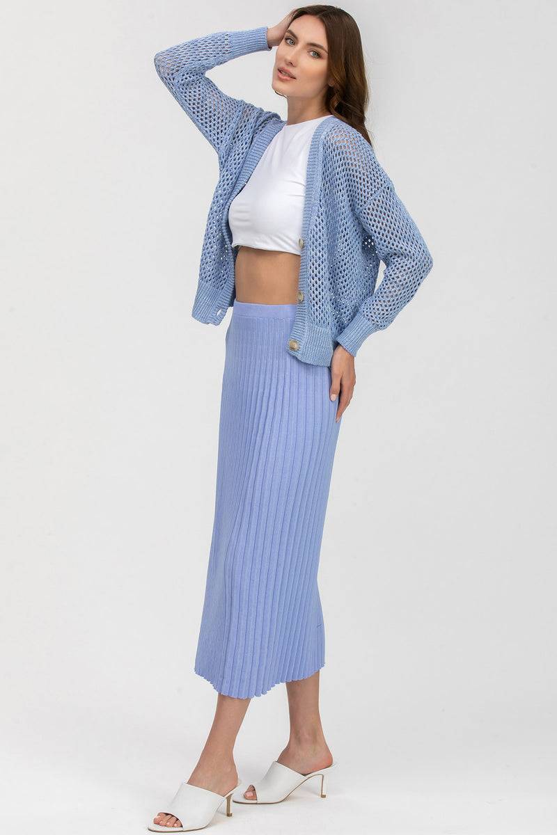 Pietro Brunelli MACY | Cardigan Azzurro con Bottoni I Più Venduti