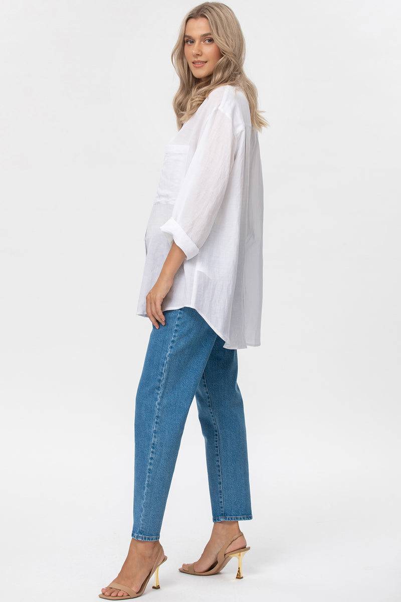Pietro Brunelli MOM FIT W027 | Jeans Premaman Sconto