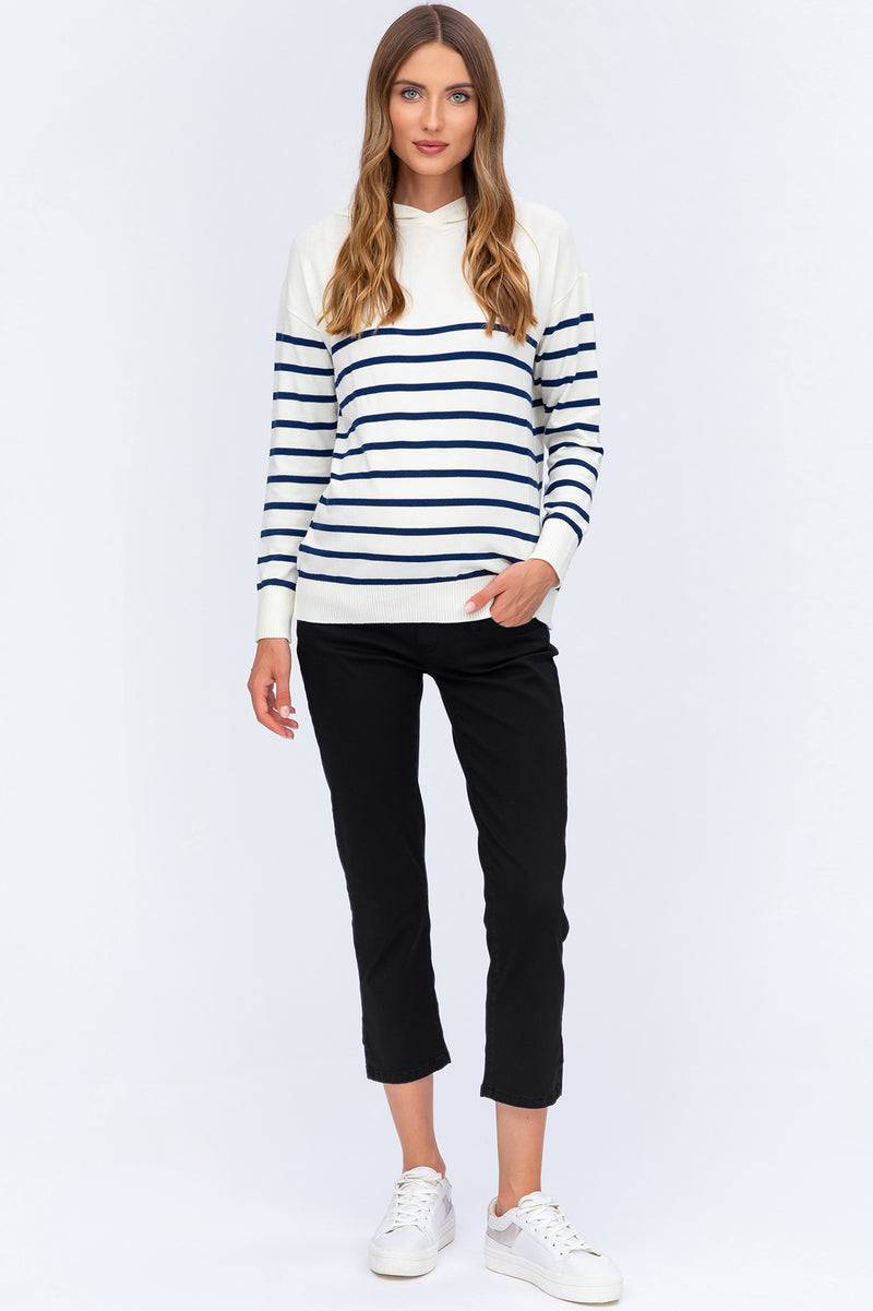 Pietro Brunelli CAPRI NERO | Pantaloni Premaman in Cotone Elasticizzato In Saldo