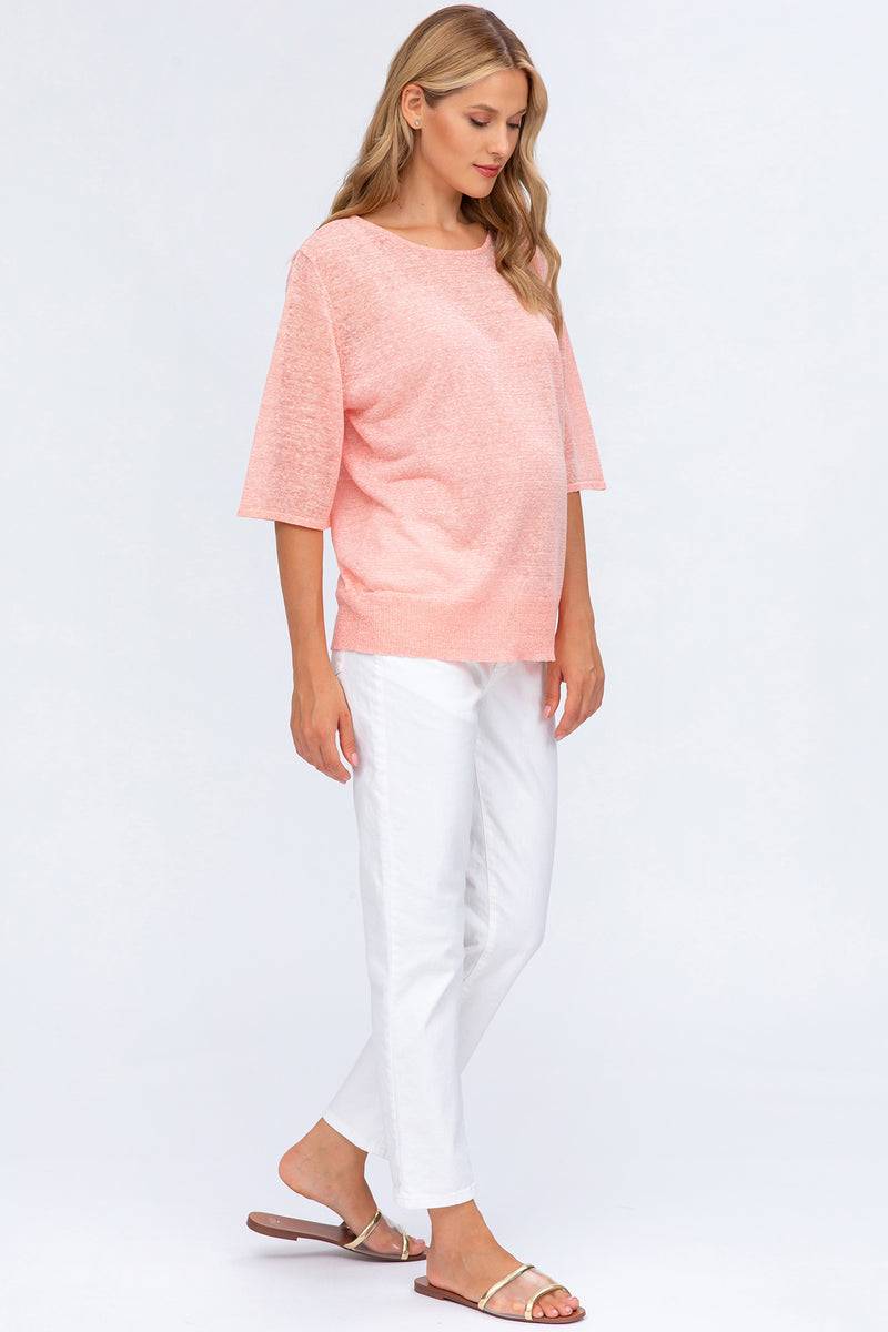 Pietro Brunelli BOYFRIEND FIT | Jeans Premaman bianchi Pezzi Unici