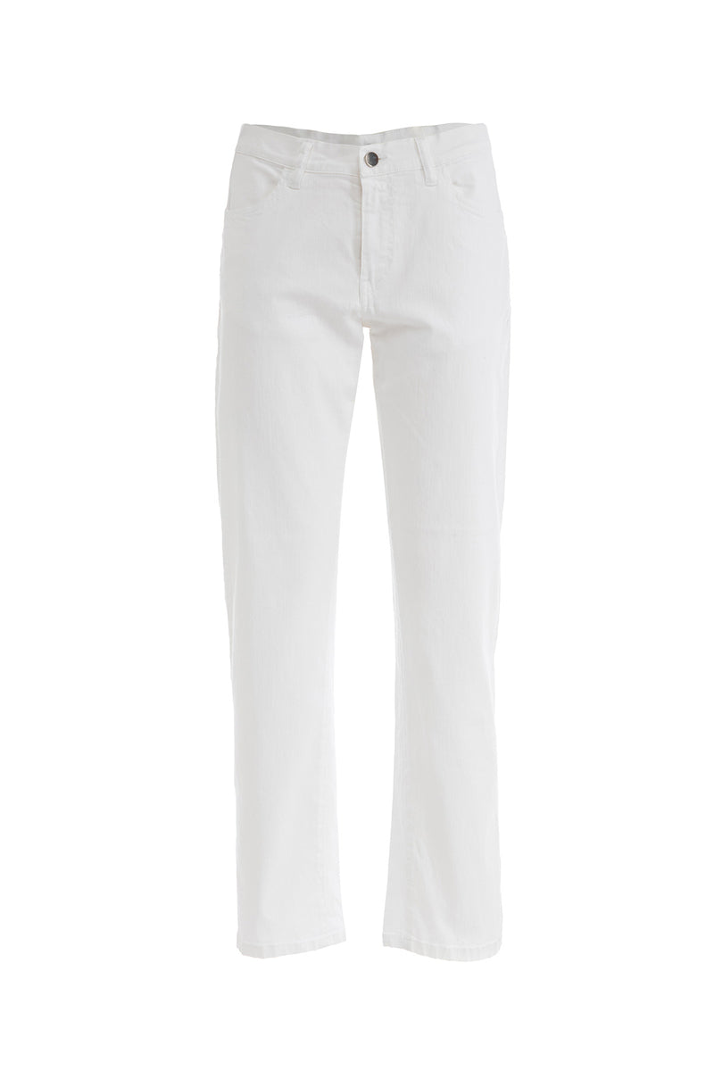 Pietro Brunelli BOYFRIEND FIT | Jeans Premaman bianchi Pezzi Unici