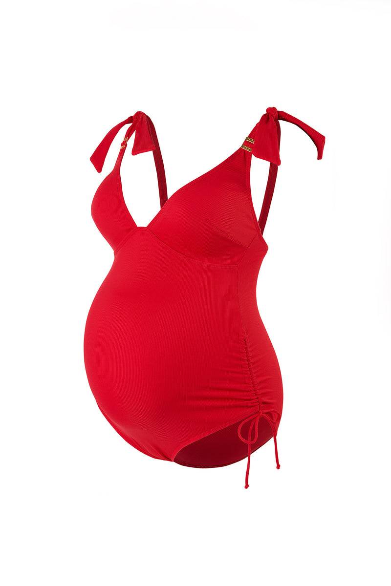 Pietro Brunelli PORTO VECCHIO | Costume Premaman Intero Rosso Consegna Veloce