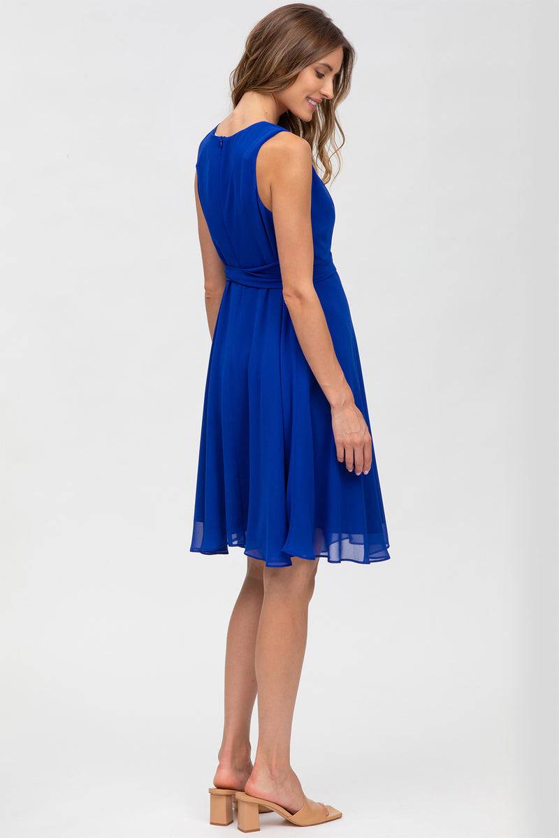 Pietro Brunelli TAMIGI | Abito Premaman in Chiffon Blu Zaffiro Convenienza