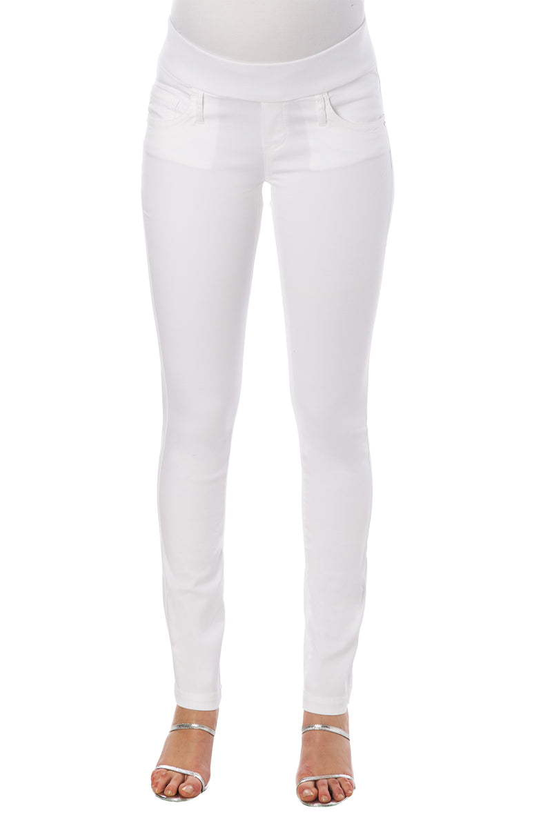Pietro Brunelli MODERN STRAIGHT | Jeans Premaman Bianco in Cotone Saldi