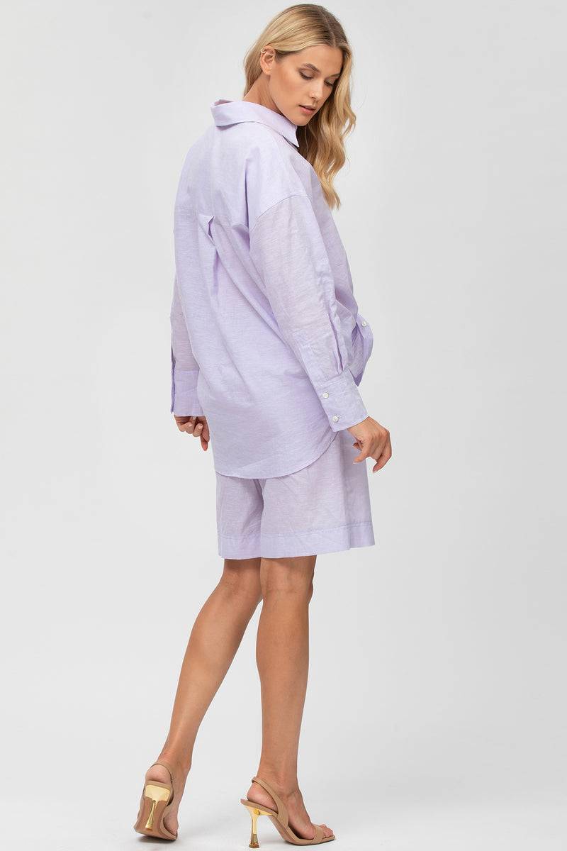 Pietro Brunelli JANE SHORTS | Pantaloncini Premaman in Lino Affare Del Giorno