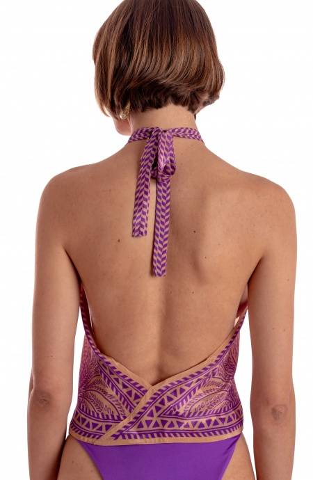 Pin Up Stars TOP FOULARD STAMPA TIGER SUN Fino Al -60%