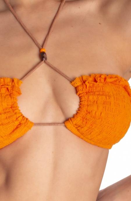 Pin Up Stars BIKINI FASCIA IMBOTTITA RICAMO PALME Promozione