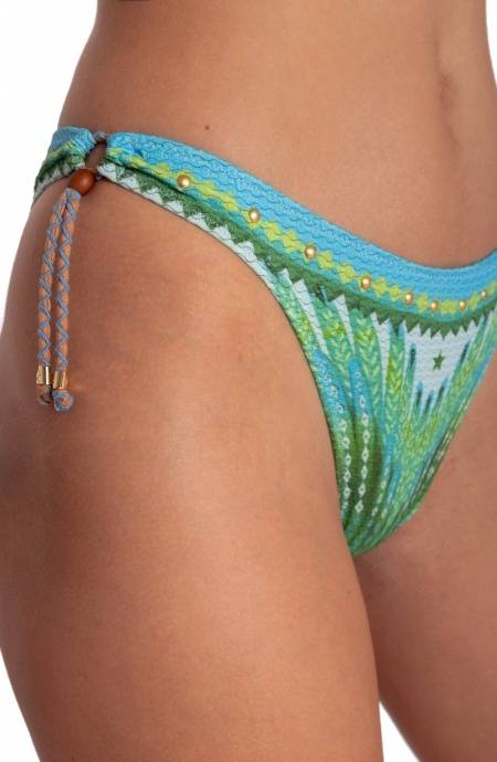 Pin Up Stars BIKINI FASCIA IMBOTTITA CON BORCHIE STAMPA WINGS Fino Al -60%