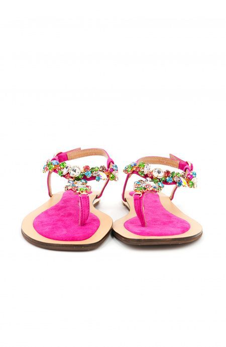 Pin Up Stars Infradito Pietre Multicolor Presa
