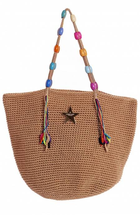Pin Up Stars BORSA UNCINETTO E PERLE HAND MADE Economico