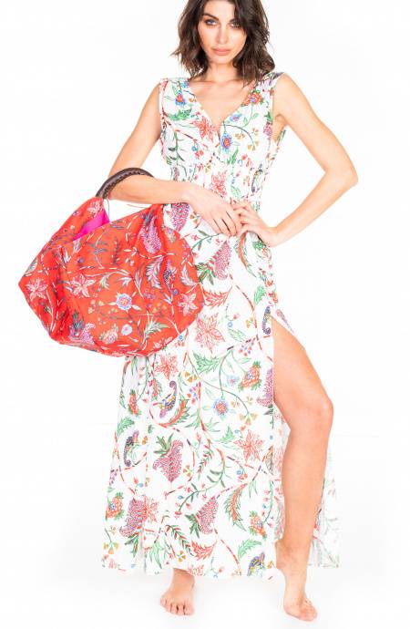 Pin Up Stars Borsa Mare a Sacco Stampa Camaleonte Italia