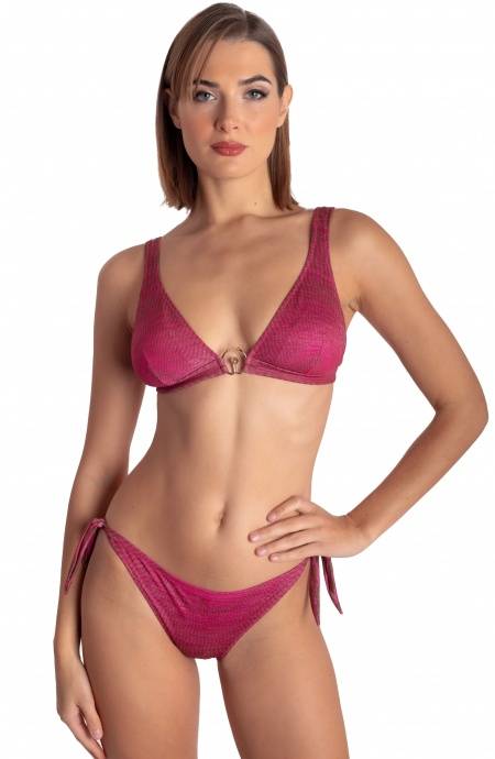 Pin Up Stars BIKINI BRASSIERE LUREX CON ACCESSORIO STAMPA TIGER SUN Negozi Online