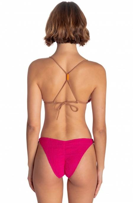 Pin Up Stars BIKINI TRIANGOLO IMBOTTITO RICAMO PALME Promozione Limitata