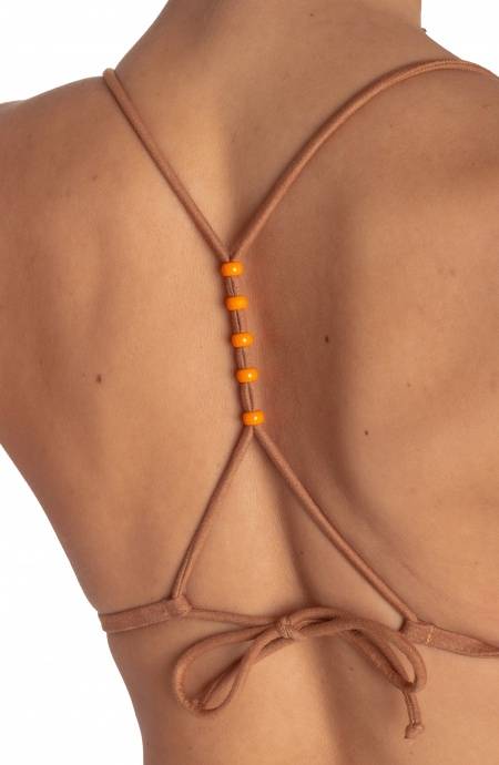 Pin Up Stars BIKINI TRIANGOLO IMBOTTITO RICAMO PALME Promozione Limitata