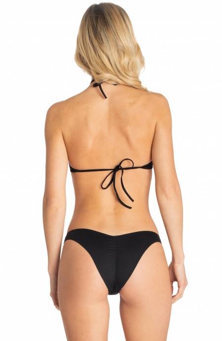 Pin Up Stars BIKINI BRASSIERE RAGGIO CON PERLE TINTA UNITA Economico