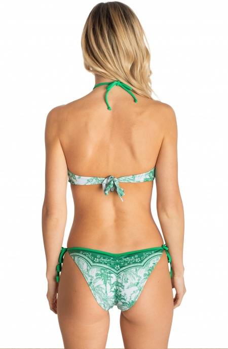 Pin Up Stars BIKINI FASCIA IMBOTTITA STAMPA KENZIA Nuovo