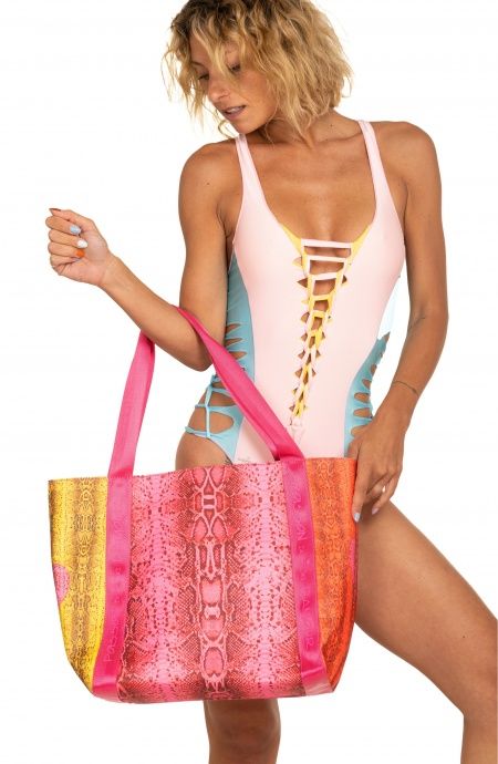 Pin Up Stars Borsa Shopper Eccentric Animal Acquista Ora