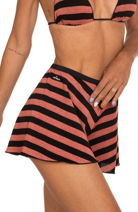 Pin Up Stars Short Riga Lurex Bicolor Promozione Limitata