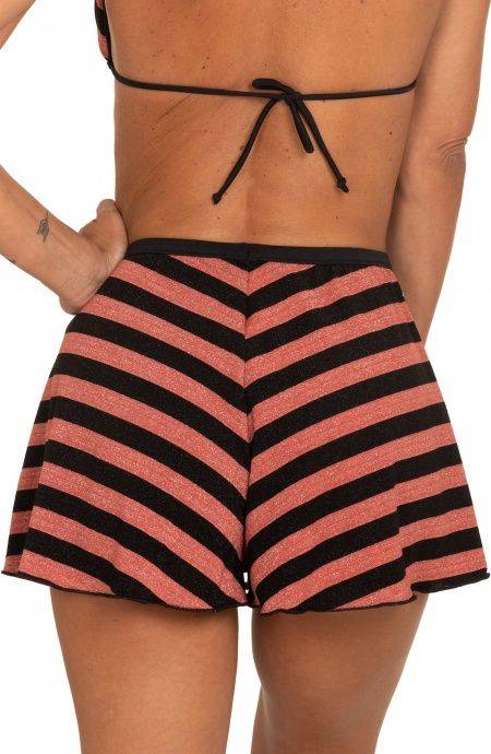 Pin Up Stars Short Riga Lurex Bicolor Promozione Limitata