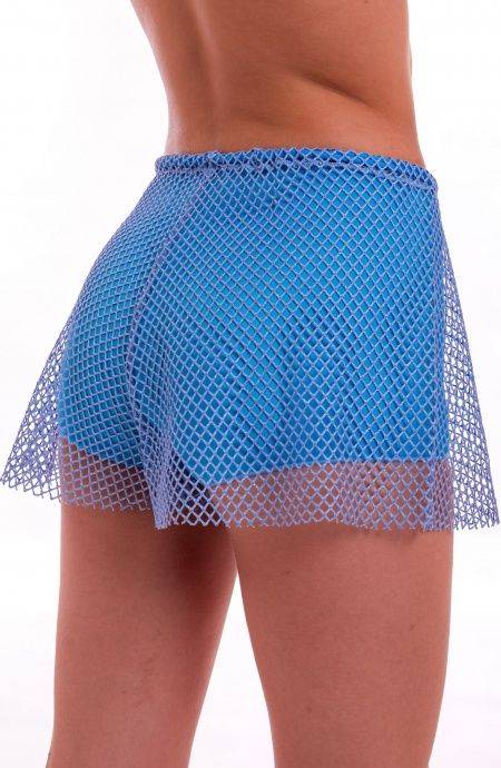 Pin Up Stars Short Rete Lurex Con Culotte Ricamo Fiori Paillettes Negozio