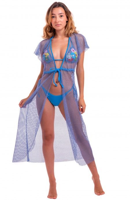 Pin Up Stars Abito Con Coulisse Rete Lurex Nuova