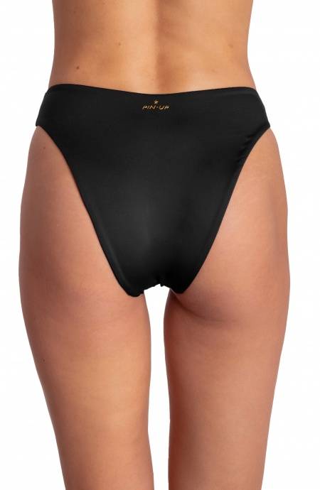 Pin Up Stars SLIP BIKINI VITA ALTA SGAMBATO TINTA UNITA Offerte