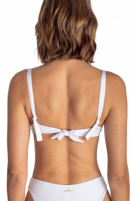 Pin Up Stars TOP BIKINI BALCONCINO CON FERRETTO TINTA UNITA Offerta