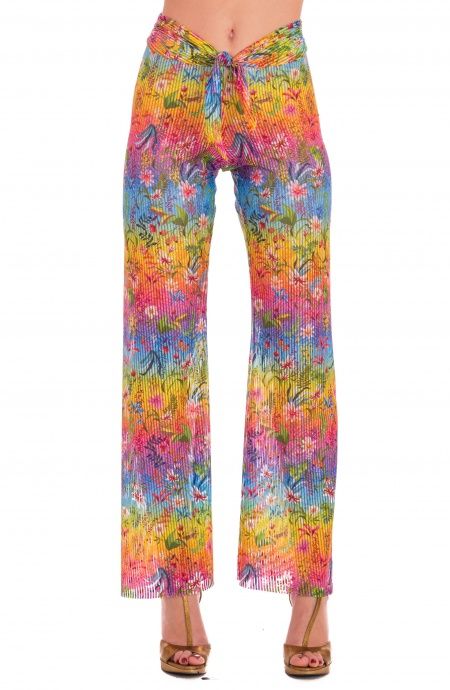 Pin Up Stars Pantalone Flower Rainbow Offerte stagionali