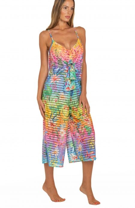 Pin Up Stars Tuta Lunga Rainbow Flower Italia