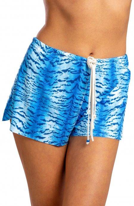 Pin Up Stars Short Simil Suade Stampa Tigre Shopping Online