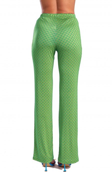 Pin Up Stars Pantalone in Jersey Stampa Squame Fino al 60% di sconto