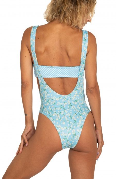 Pin Up Stars Costume Intero Con Fascia Stampa Provenzale 2025