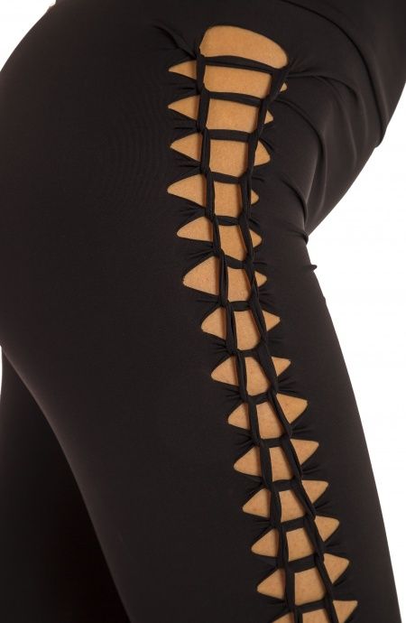 Pin Up Stars Leggins Laserato Tinta Unita Sconto di tempo limitato