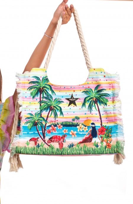Pin Up Stars Borsa A Frange Hawaii Italy