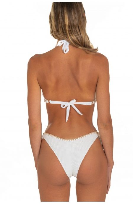 Pin Up Stars Bikini Balconcino Con Ferretto Slip Brasiliana Ricamo Punto Cavallo Tinta Unita Rete Online